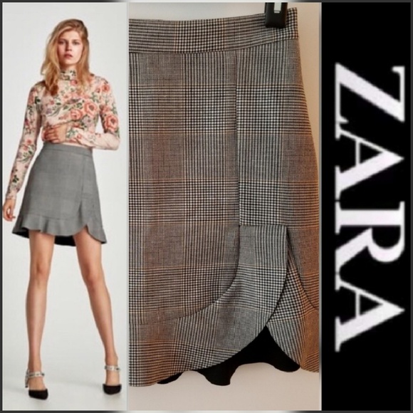 Zara Dresses & Skirts - Zara Plaid Skirt